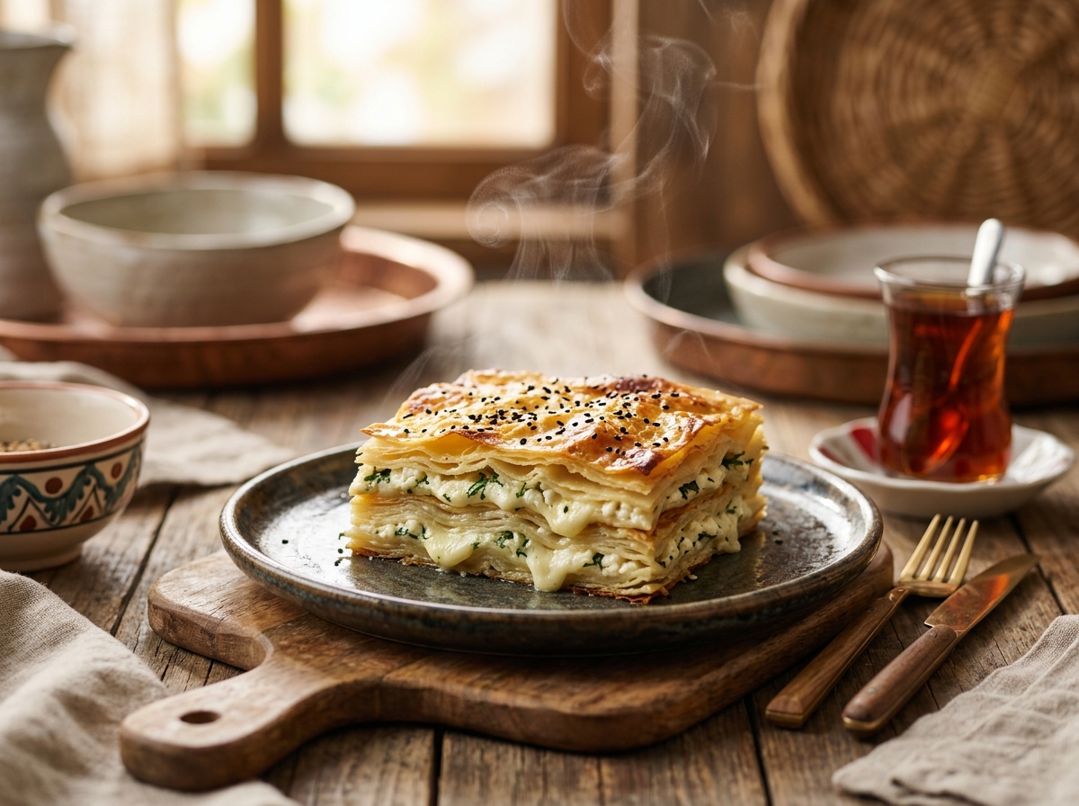 Su Böreği - Gülümser Mantı Evi Malatya